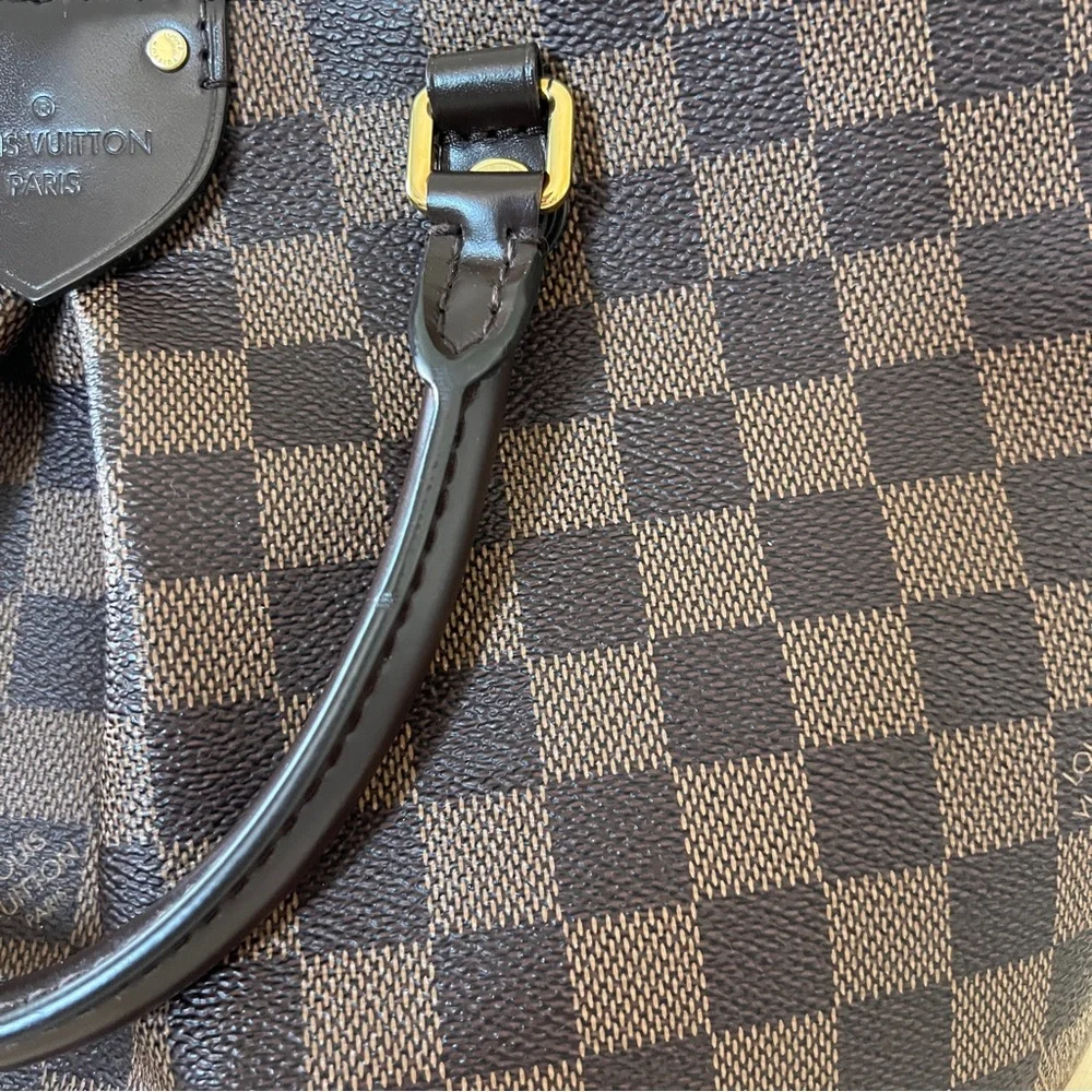Louis Vuitton Siena MM Damier Ebene Top Handle Bag - Picture 6 of 16